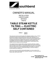 Southbend KTPE-10 Owner's Manual