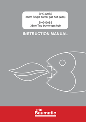 Baumatic BHG420SS Instruction Manual