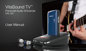 VitaSound Audio VitaSound TV PAE-200 User Manual