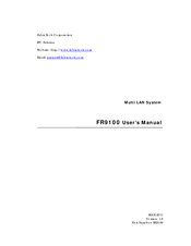 FabiaTech FR9100 User Manual