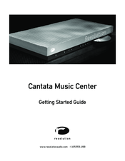 Resolution Cantata Getting Started Manual