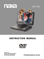 Naxa NPD-703 Instruction Manual