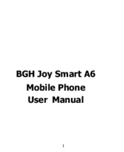 BGH Joy Smart A6 User Manual