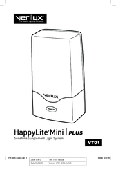 Verilux HappyLite Mini Plus VT01 User Manual