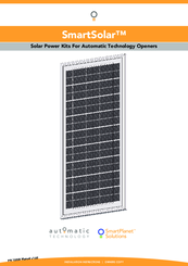Smartplanet SmartSolar Installation Instructions Manual