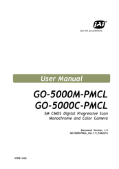 JAI GO-5000C-PMCL User Manual