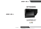 OIC Korea VF703GHC Installation And User Manual