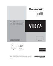 Panasonic TC-60AS540C Owner's Manual