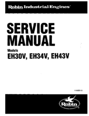 Robin EH30V Service Manual
