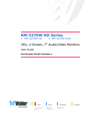 Wohler RM-3270W-2HD User Manual
