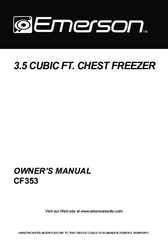 Emerson CF353 Owner's Manual