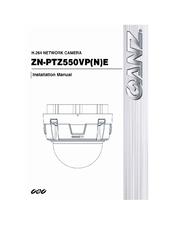 Ganz ZN-PTZ550VP(N)E Installation Manual