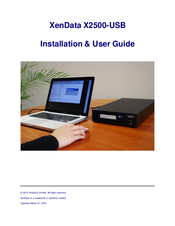 XenData X2500-USB Installation & User Manual