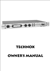 Quasimidi Technox Owner's Manual