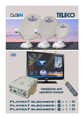 Teleco Flat Sat Classic Smart 65 Installation And Operation Manual