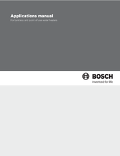Bosch GWH 260 PN Applications Manual