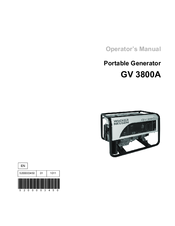 Wacker Neuson GV 3800A Operator's Manual