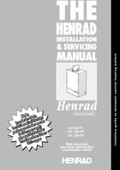 Henrad CC 120 FF Installation And Servicing Manual