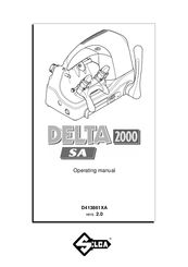 Silca Delta 2000 SA Operating Manual