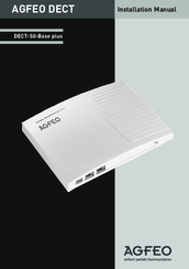 AGFEO DECT-S0-Base plus Installation Manual