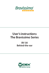 Widex Bravissimo BV-38 User Instructions