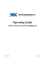 VIA Technologies EPIA N-Series Operating Manual