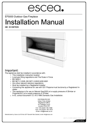 UrbanFire EF5000 Installation Manual