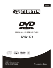Curtis DVD1174 Manual Instruction