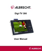 Albrecht Digi-TV 390 User Manual