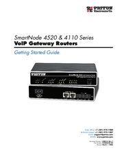 Patton electronics SmartNode 4510 series Getting Started Manual