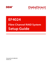 DataDirect Networks EF4024 FC Setup Manual