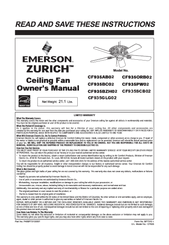 Emerson CF935BC02 Owner's Manual