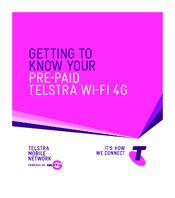 Telstra MF91 Getting To Know Manual
