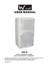 W Audio PSR-8i User Manual