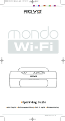 Revo Mondo Operating Manual