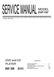 Shinco DVP-767 Service Manual