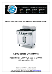 B&S L 900-6 Installation, Operating And Servicing Instruction Manual
