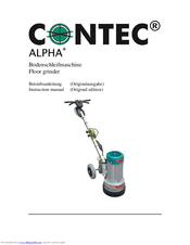 Contec Alpha Instruction Manual