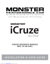 Monster MPC FX IM-CHR1 iCruze Installation & User Manual