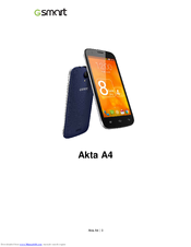 Gsmart Akta A4 User Manual