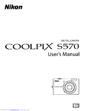 Nikon Coolprix S570 User Manual