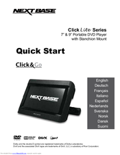NextBase Click Lite Instructions For Installation And Use Manual
