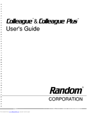 Random Colleague Plus User Manual
