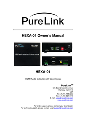 PureLink HEXA-01 Owner's Manual