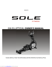Solo Fitness E95 Owner's Manual