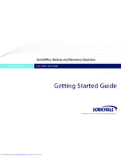 SonicWALL CDP 6080 Getting Started Manual