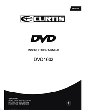 Curtis DVD1602 Instruction Manual