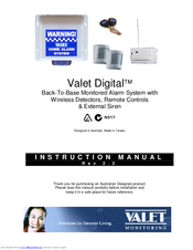 Valet Digital Instruction Manual