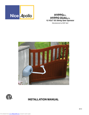 Nice Apollo HYPPO DUALETL Installation Manual