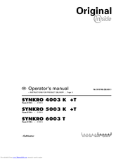 Pottinger SYNKRO 6003 T Operator's Manual